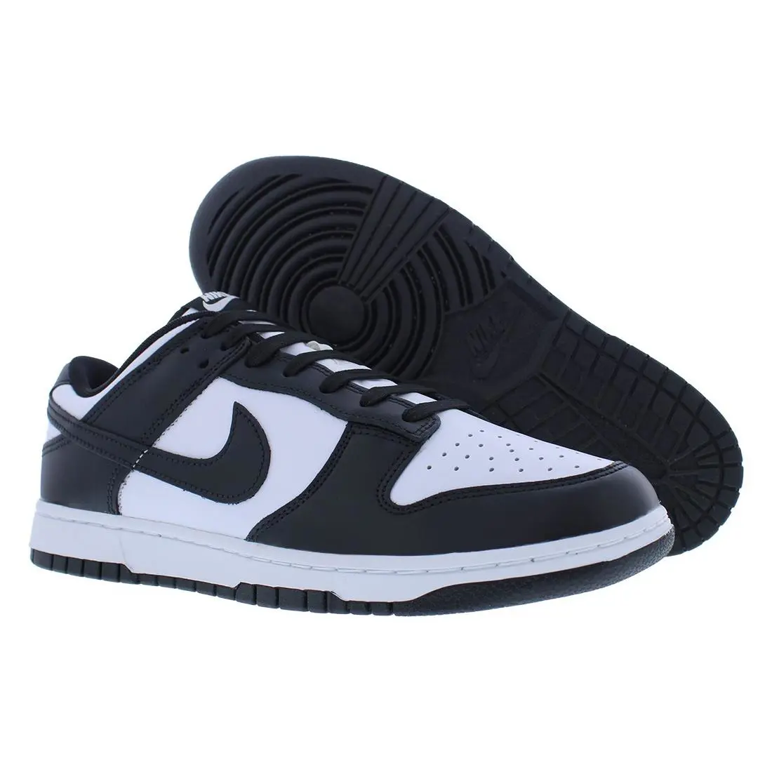 Nike Dunk Low Retro Mens Shoes - White/Black/White, Main: White