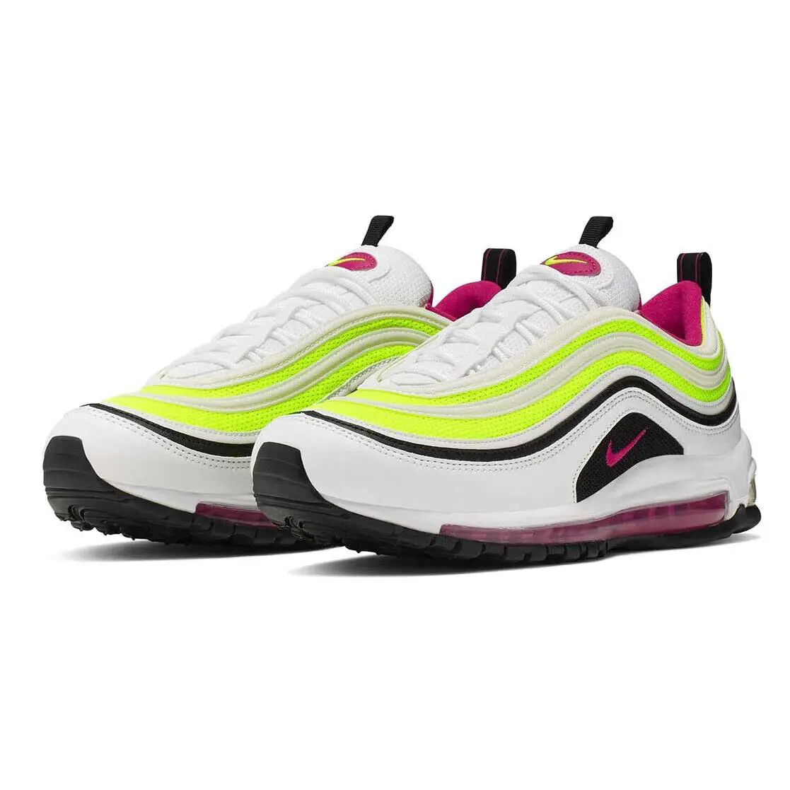 Nike shoes - Nike Air Max 97 - Air Max - CI9871 100 - White/Rush Pink/Black/Volt 0