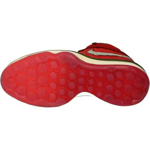 Nike shoes - Track Red, Metallic Silver 4