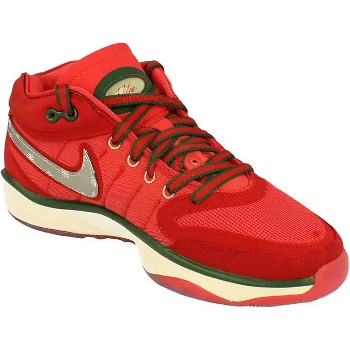 Nike shoes - Track Red, Metallic Silver 9