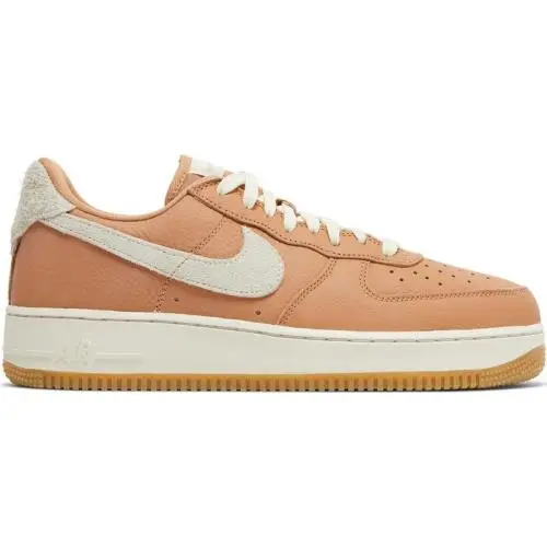 Nike shoes - Nike Air Force 1 Craft - Light Cognac/Pink Glaze/Coconut Milk 4