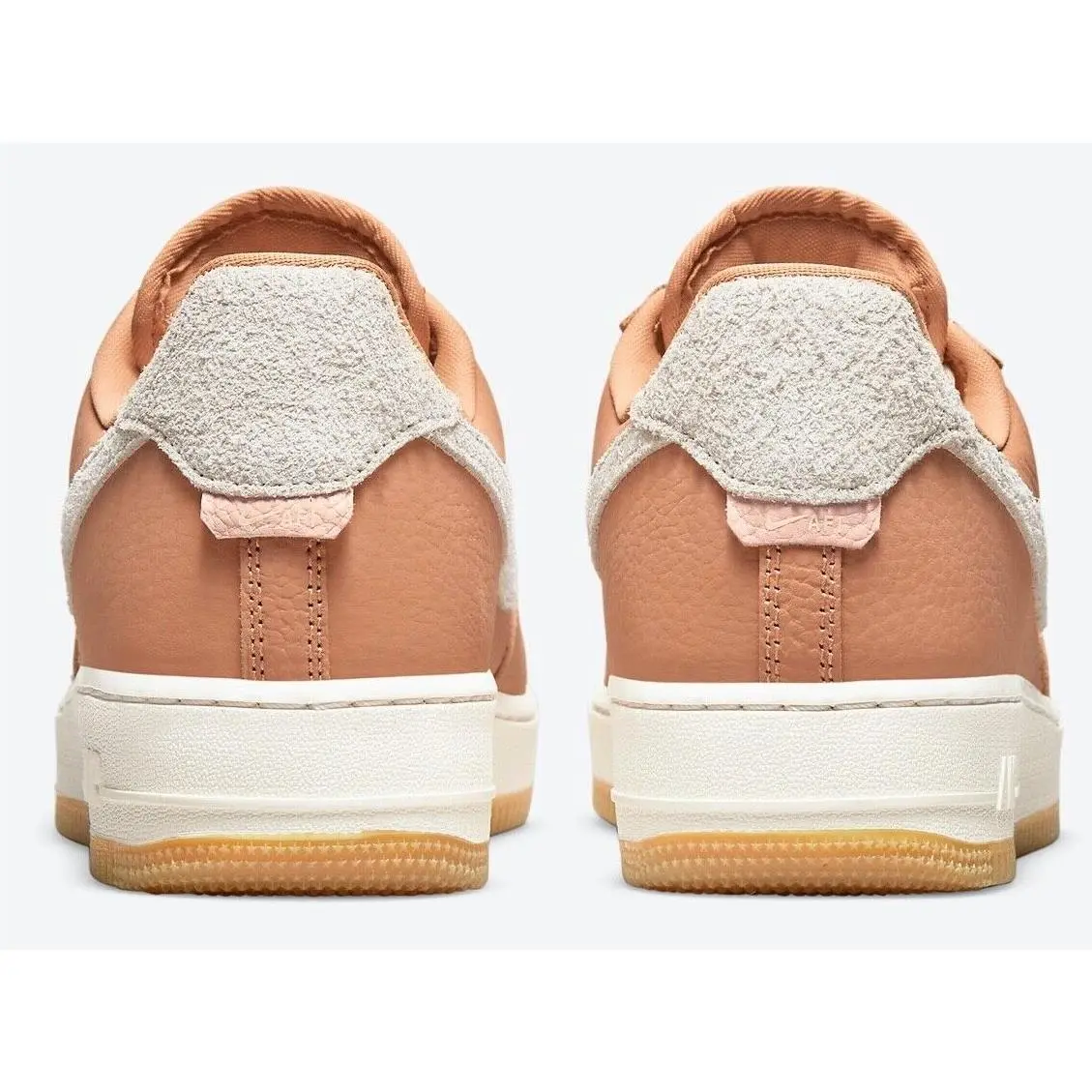 Nike shoes - Nike Air Force 1 Craft - Light Cognac/Pink Glaze/Coconut Milk 7