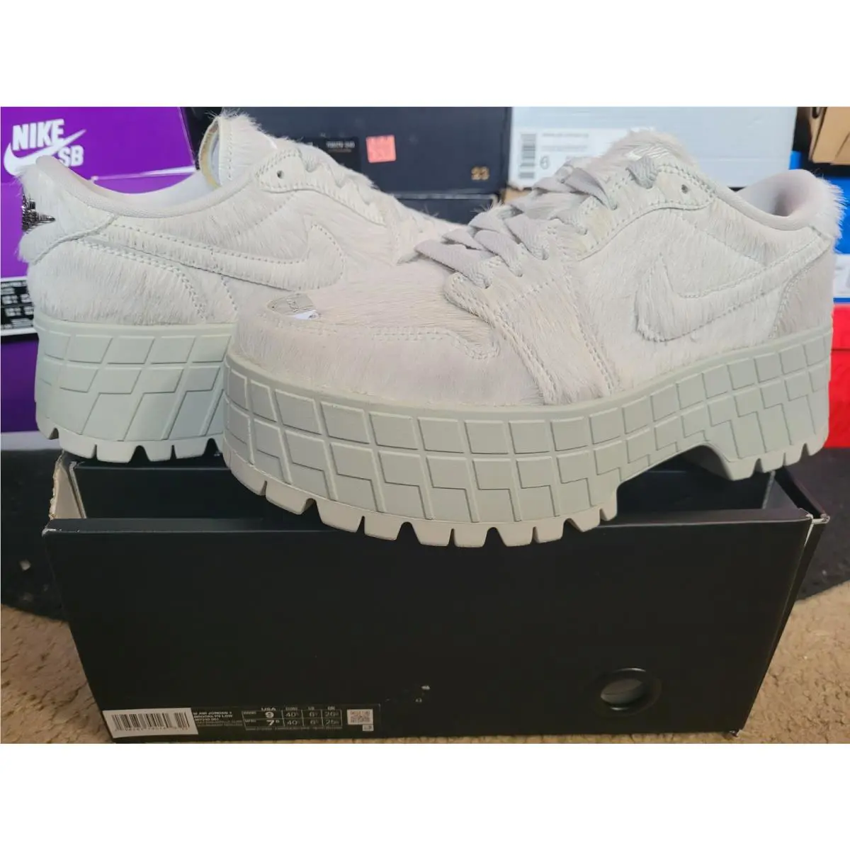 Nike shoes - Air Jordan 1 Brooklyn - Air Brooklyn - IB7210 001 - Beige 4