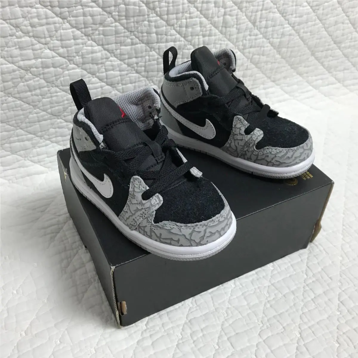 Nike shoes - DM6217-016 - DM6217-016 - Black/University red/white/Grey 5