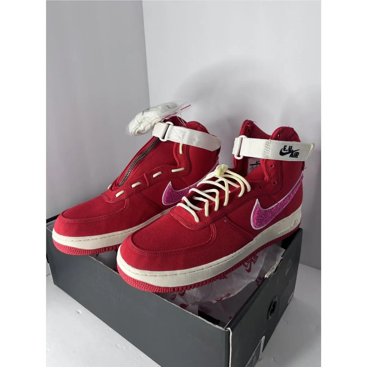 Nike shoes - Nike Air Force 1 - Air Force - AV5840-600 - Red 0