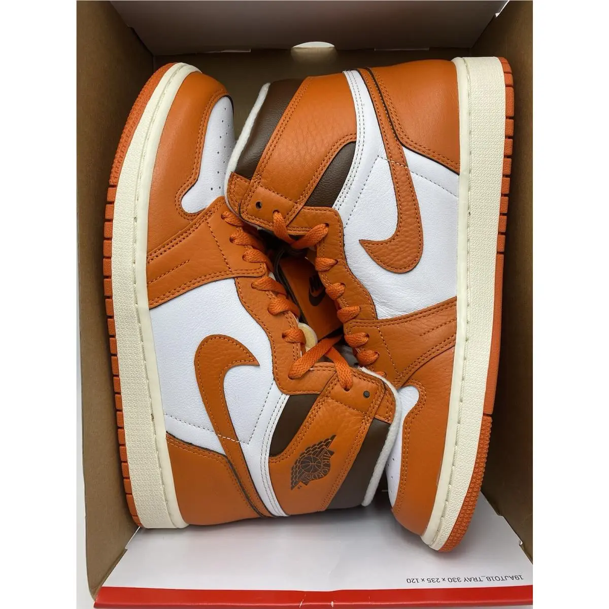 Nike shoes - Nike Air Jordan 1 - Air - DO9369 101 - White/Starfish-Cacao Wow-Sail (UPC: 196149160313) 5