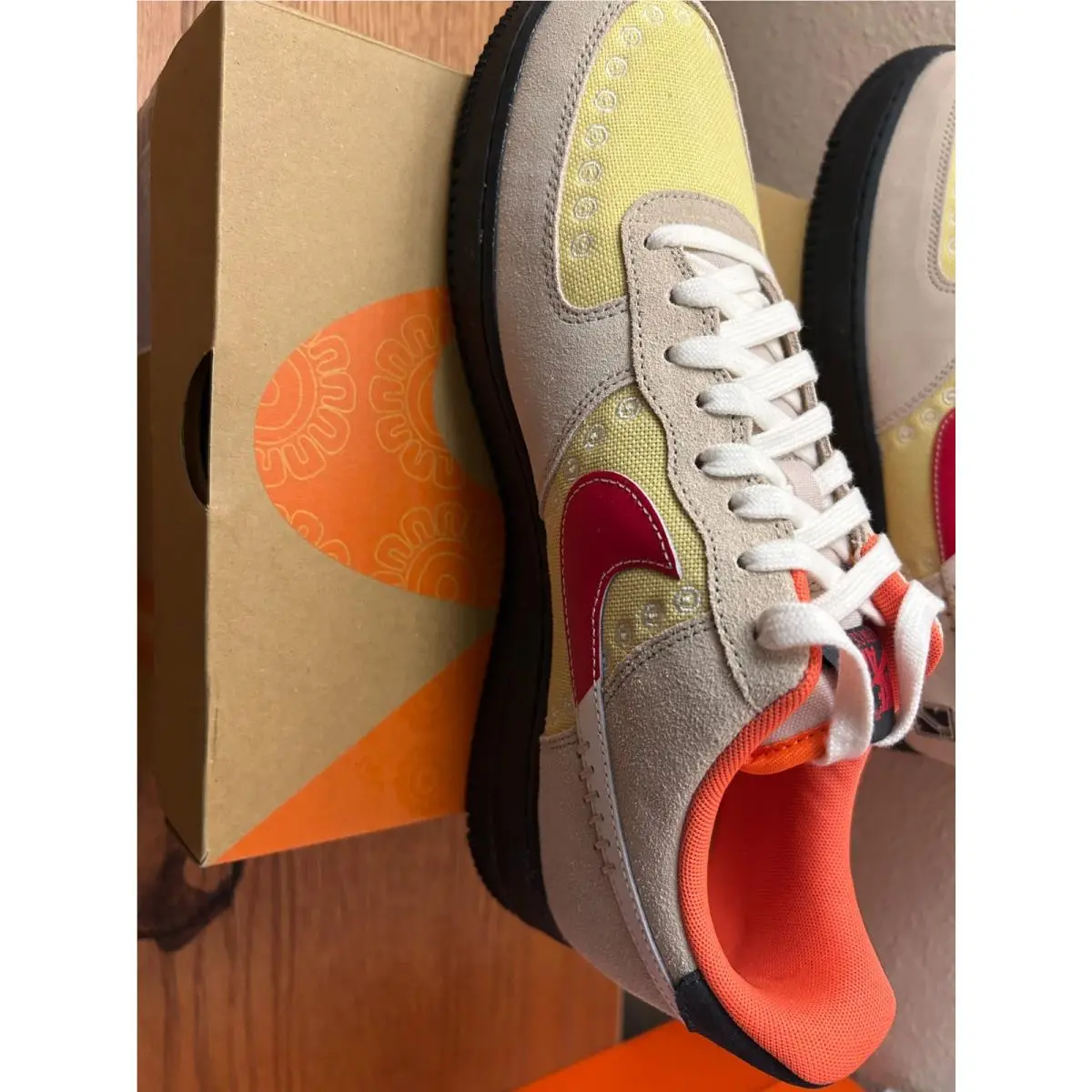 Nike shoes - Nike Air Force 1 - Air Force - Beige 8