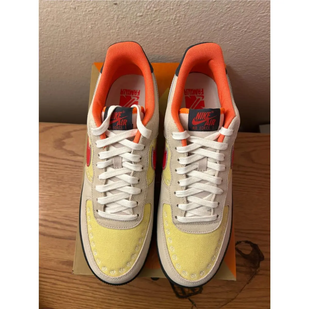 Nike shoes - Nike Air Force 1 - Air Force - Beige 0