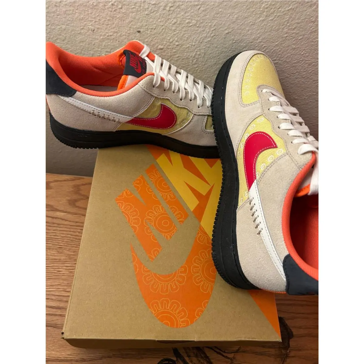 Nike shoes - Nike Air Force 1 - Air Force - Beige 4