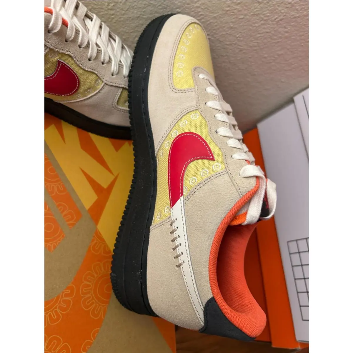 Nike shoes - Nike Air Force 1 - Air Force - Beige 5