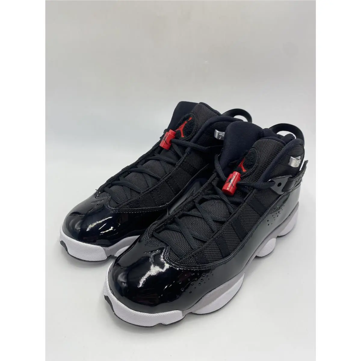 Nike shoes - Jordan 6 Rings - Rings - FZ4186 010 - Black/Fire Red-White (UPC: 196976532734) 2