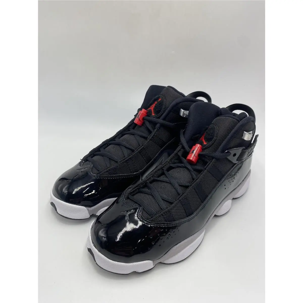 Nike shoes - Jordan 6 Rings - Rings - FZ4186 010 - Black/Fire Red-White (UPC: 196976532734) 2