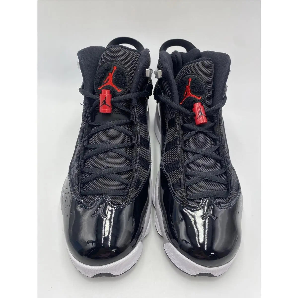 Nike shoes - Jordan 6 Rings - Rings - FZ4186 010 - Black/Fire Red-White (UPC: 196976532734) 3
