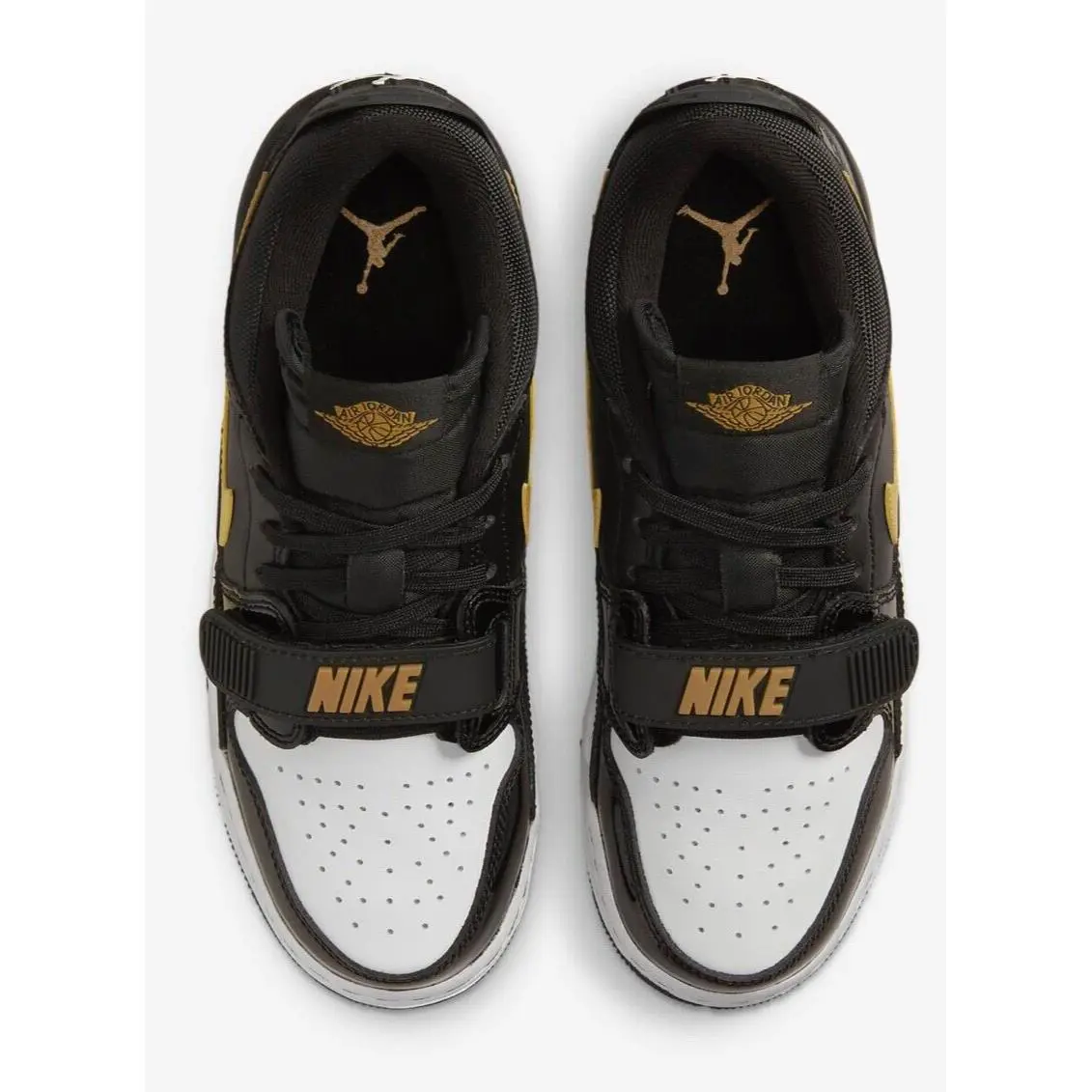 Nike shoes - Jordan Legacy 312 - Legacy - Black/White/Metallic Gold 9