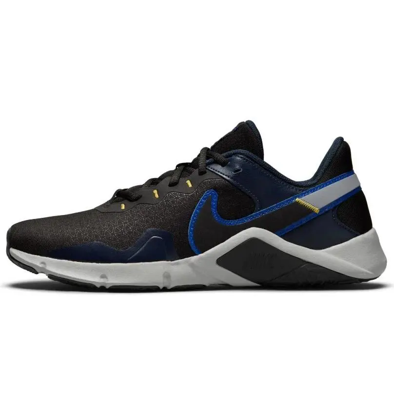 Nike Legend Essential 2 Black/blue/grey CQ9356-034 Men`s Size 10.5 - Black