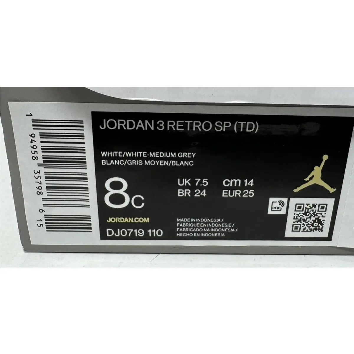 Nike shoes - Air Jordan 3 - Air - White 7