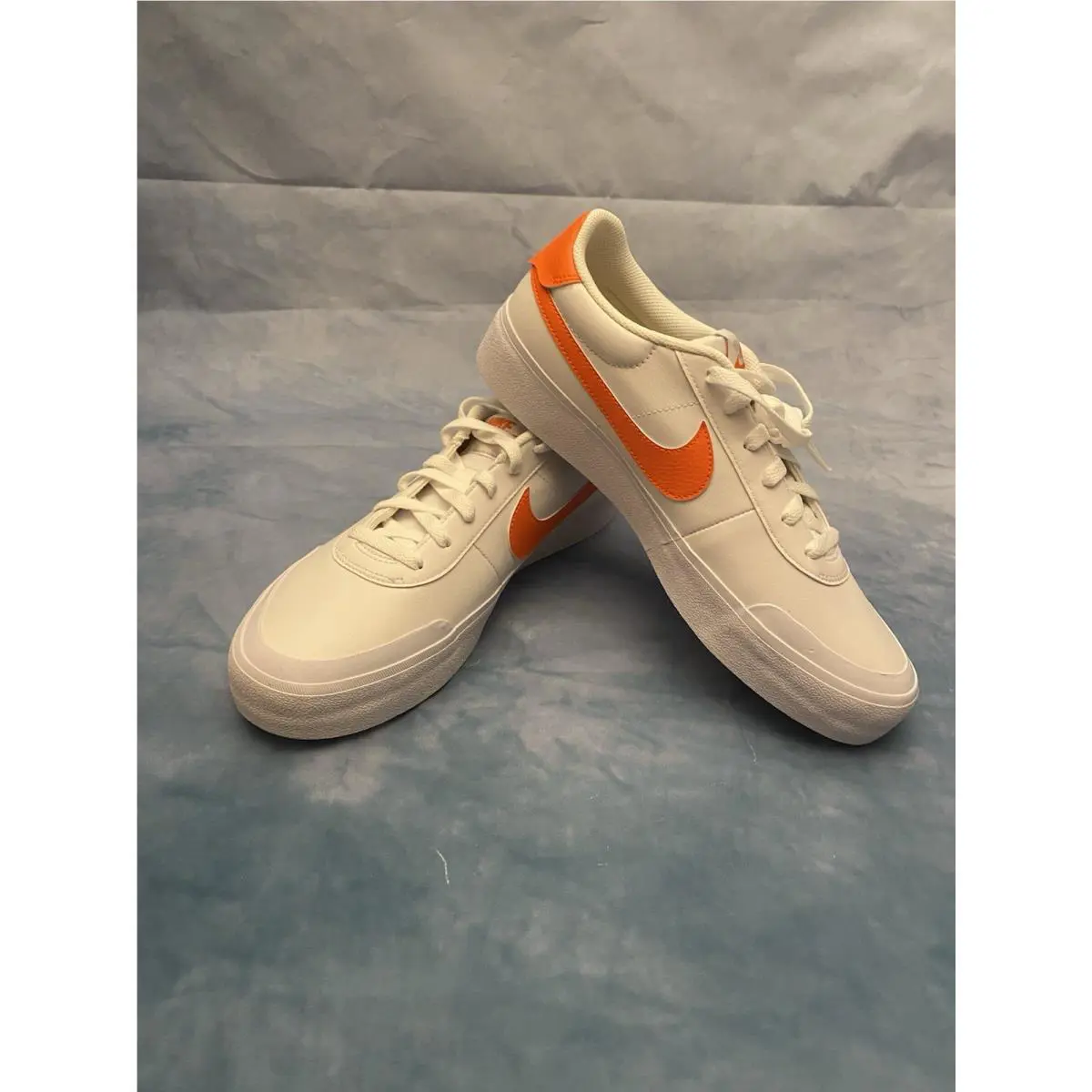 Nike shoes - Nike Court - Court - WHITE/SAFETY ORANGE 1