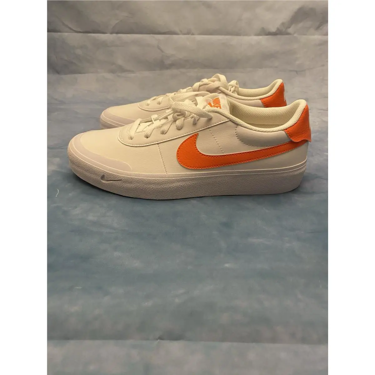 Nike shoes - Nike Court - Court - WHITE/SAFETY ORANGE 2