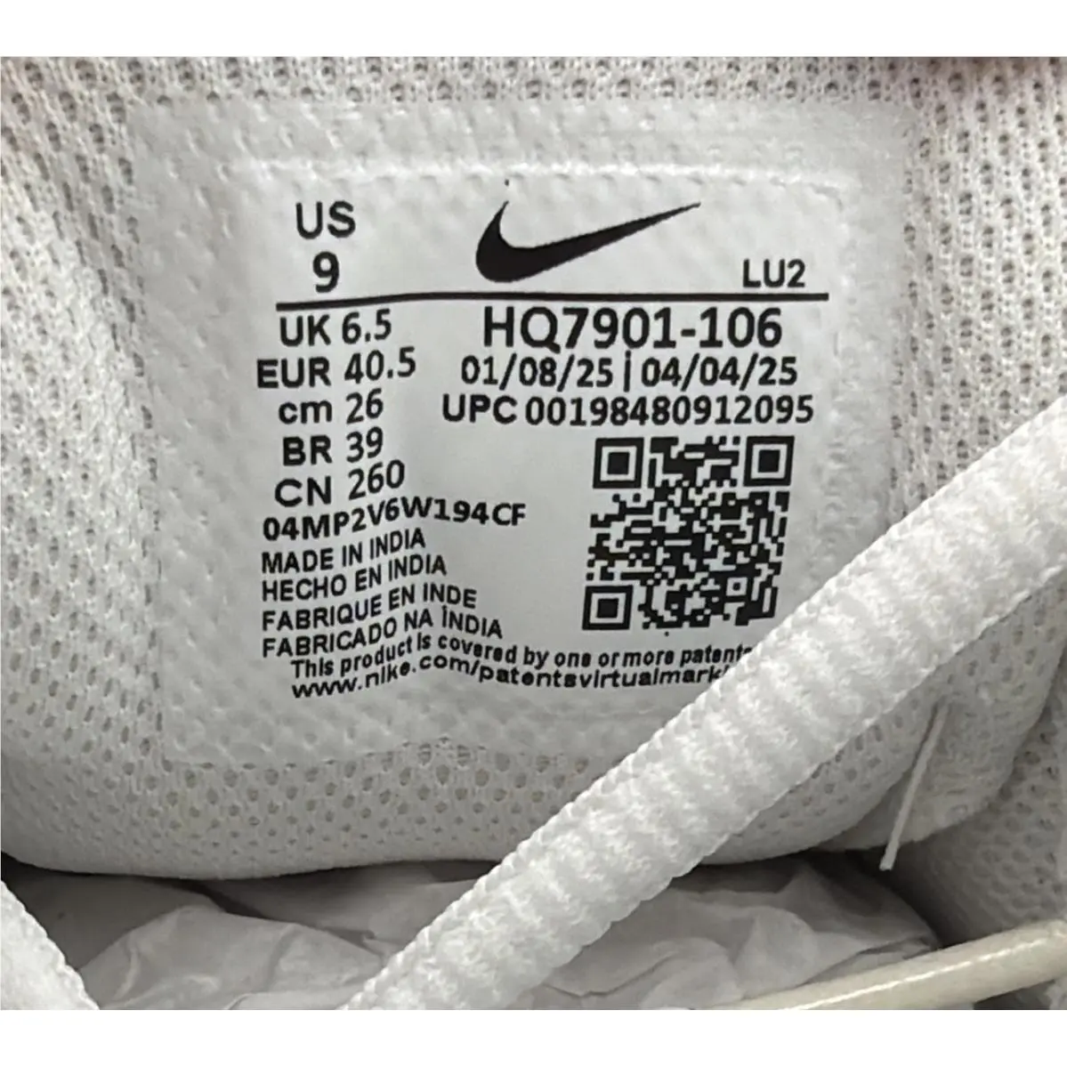Nike shoes - Nike V5 RNR - RNR - HQ7901-103 - White 8