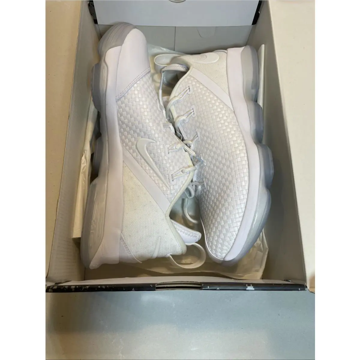 Nike shoes - Nike LeBron 14 - LeBron - 878636-101 - White 9