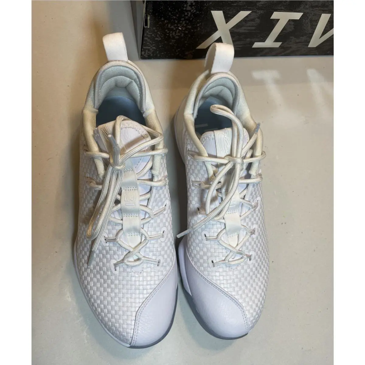 Nike shoes - Nike LeBron 14 - LeBron - 878636-101 - White 4