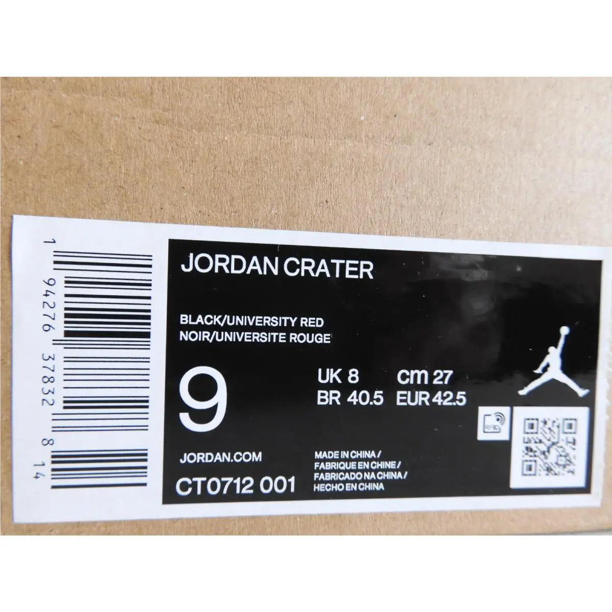 Nike shoes - Air Jordan Crater - Air Crater - Black (UPC: 194276378328) 3