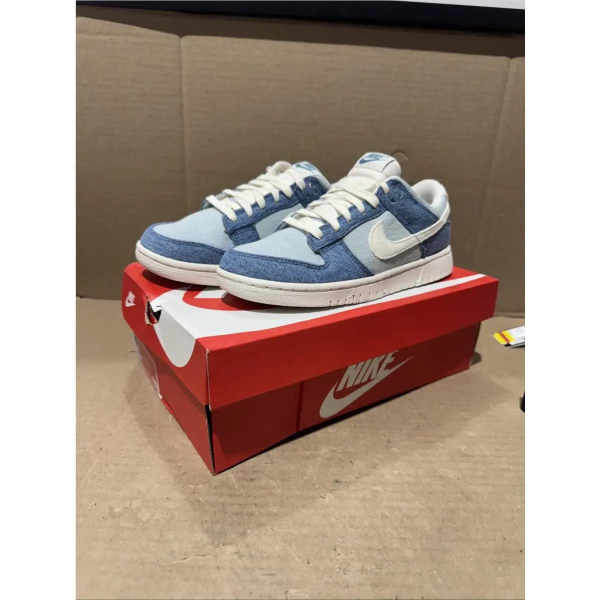 Nike Dunk Low Smokey Blue Denim Women`s IH5073-006 Size 8