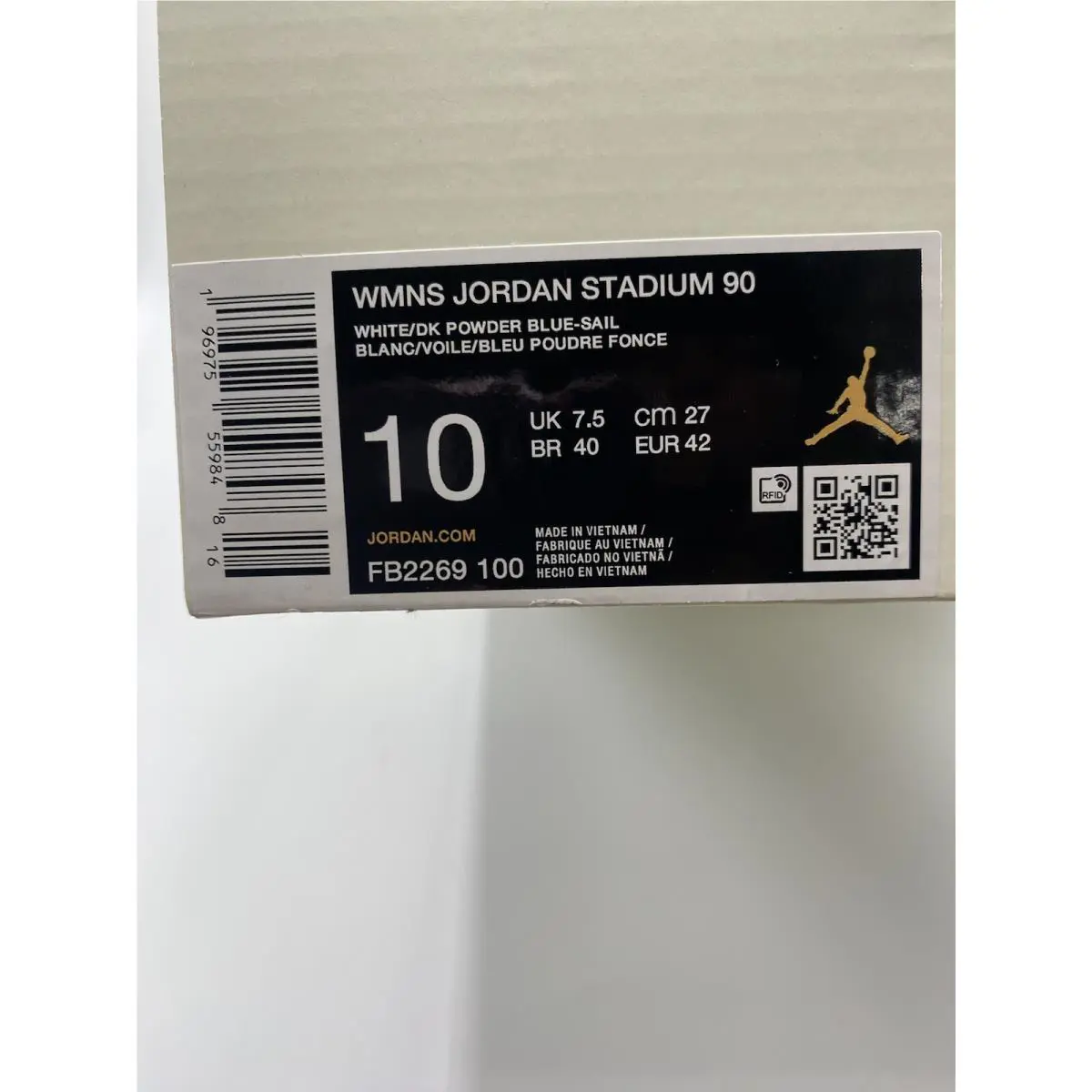 Nike shoes - Nike Wmns - Wmns - FB2269 100 - White/Dk Powder Blue-Sail (UPC: 196975559848) 6