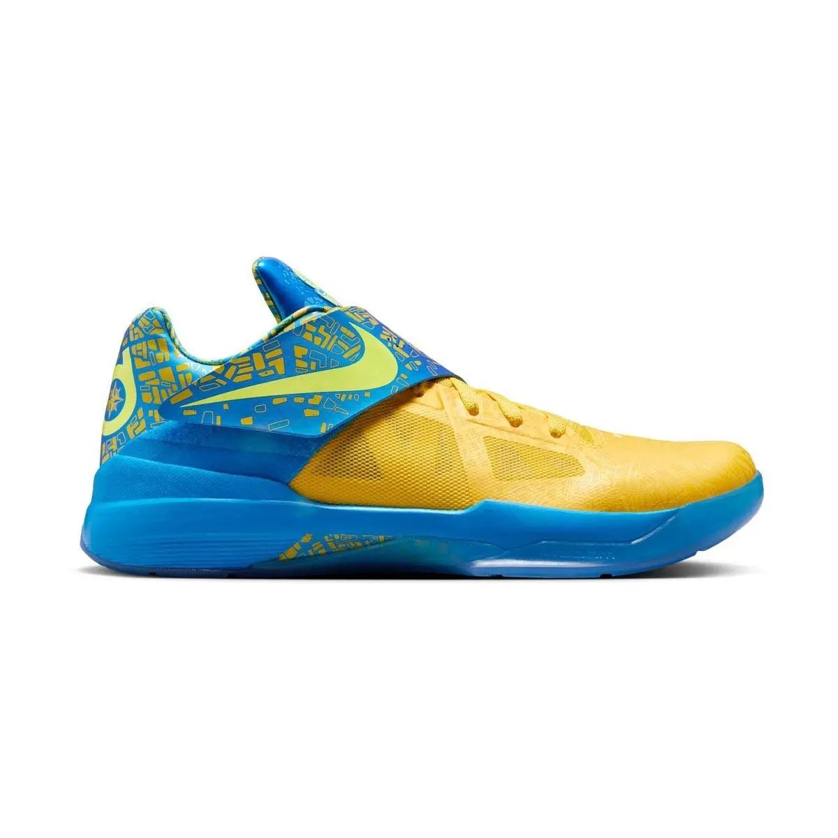Nike shoes - Nike KD 4 - FZ5916-400 - PHOTO BLUE/LEMON TWIST-TOUR YELLOW (UPC: 197863827971) 1