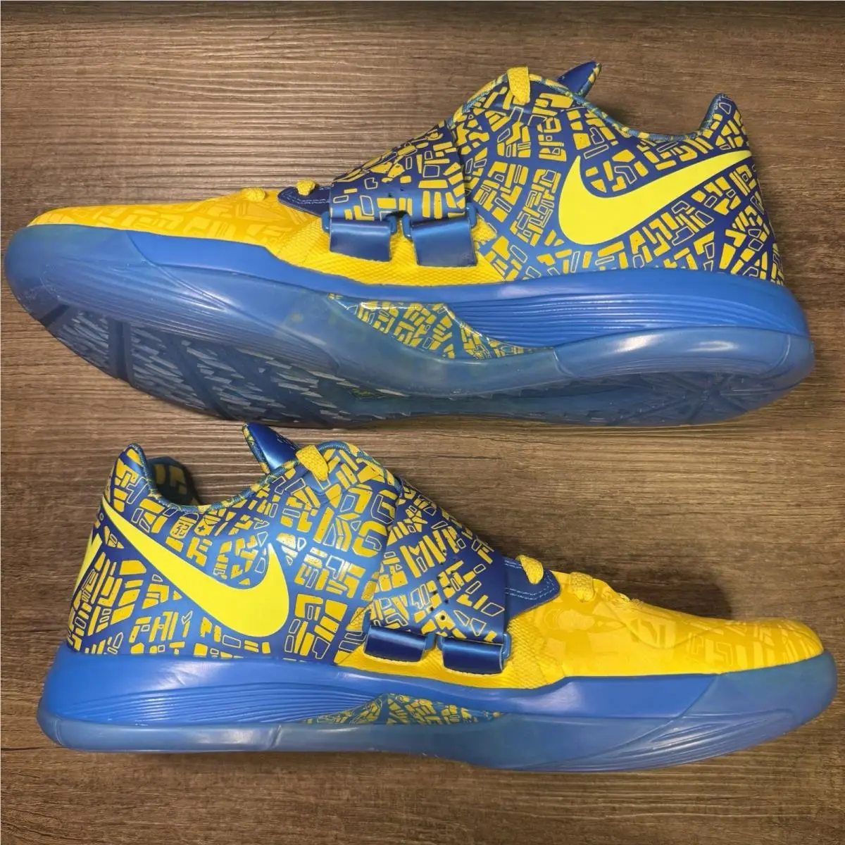 Nike shoes - Nike KD 4 - FZ5916-400 - Yellow 3