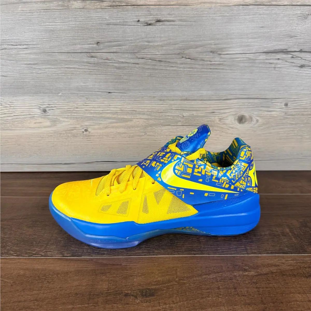 Nike shoes - Nike KD 4 - FZ5916-400 - PHOTO BLUE/LEMON TWIST-TOUR YELLOW (UPC: 197863827971) 0
