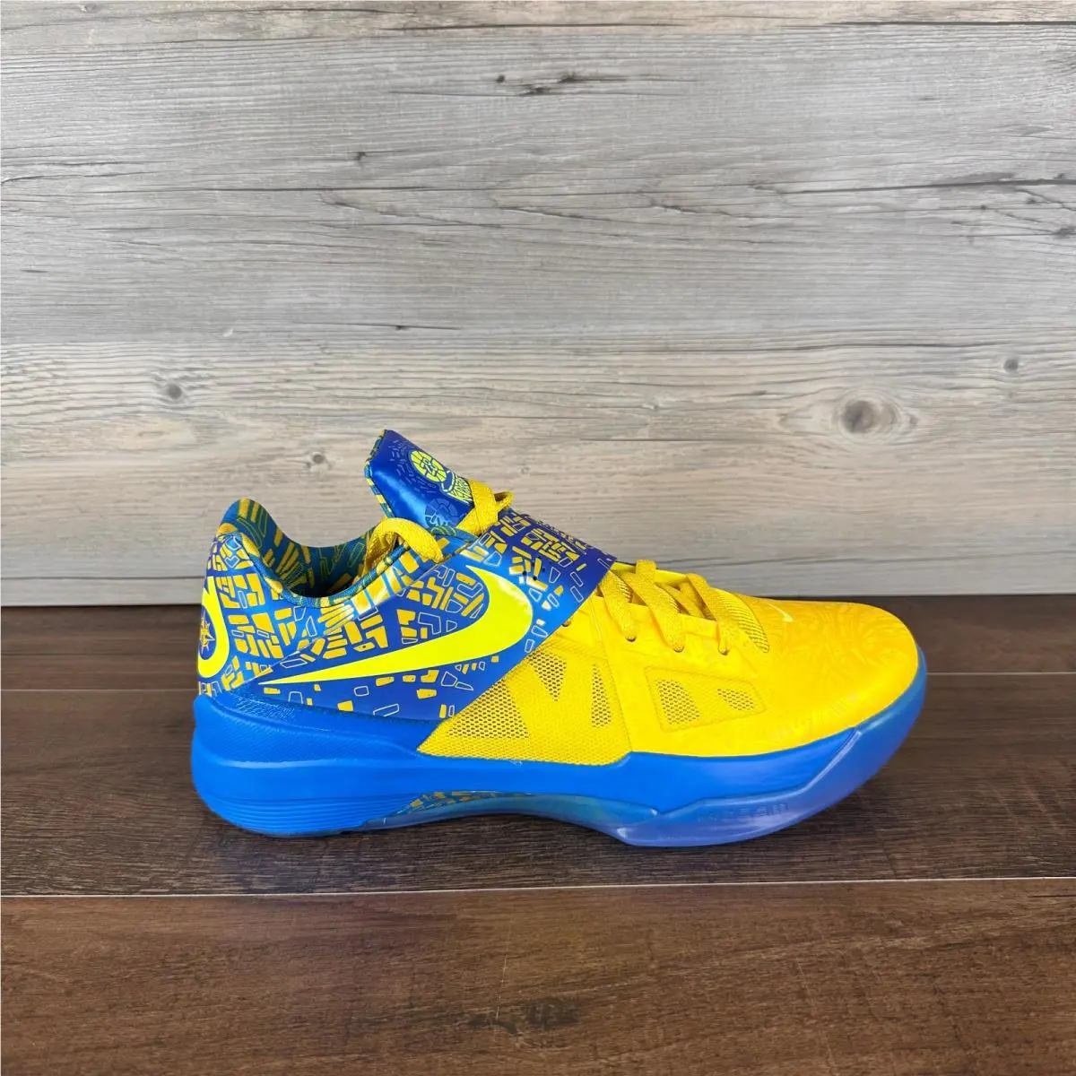 Nike shoes - Nike KD 4 - FZ5916-400 - PHOTO BLUE/LEMON TWIST-TOUR YELLOW (UPC: 197863827971) 1