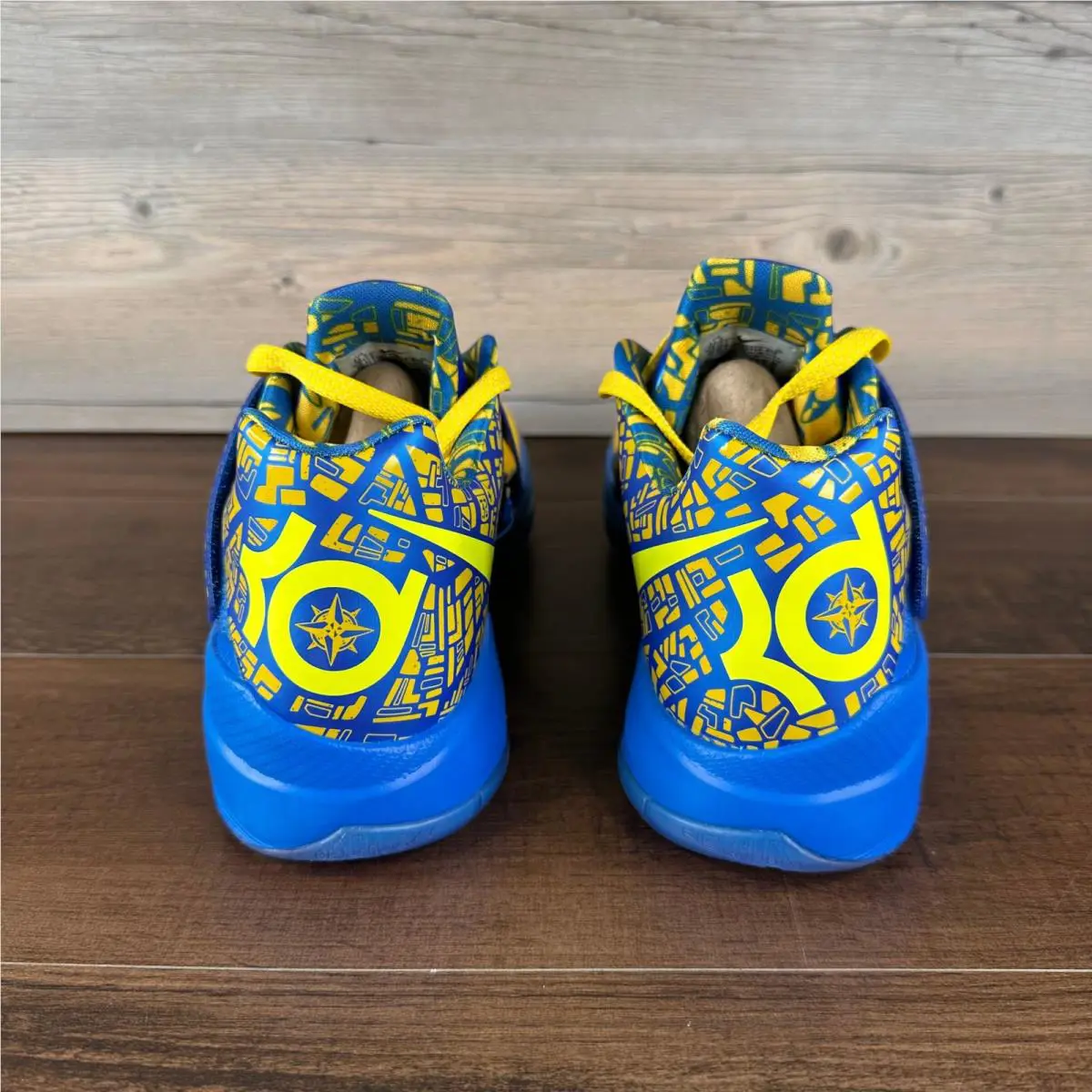 Nike shoes - Nike KD 4 - FZ5916-400 - PHOTO BLUE/LEMON TWIST-TOUR YELLOW (UPC: 197863827971) 3