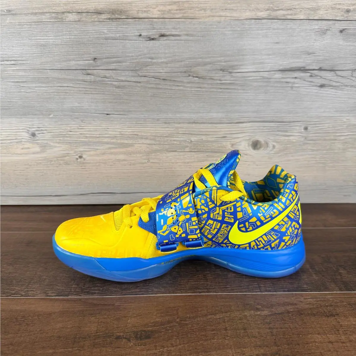 Nike shoes - Nike KD 4 - FZ5916-400 - PHOTO BLUE/LEMON TWIST-TOUR YELLOW (UPC: 197863827971) 5