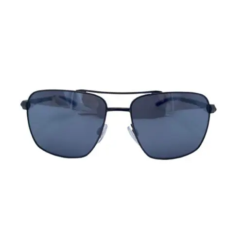 Nike Club Premier DQ0798 993 Gunmetal Square Black/blue Sunglasses - Frame: Gray, Lens: Gray