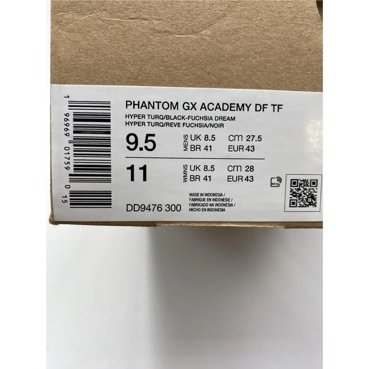 Nike shoes - Nike Phantom GX - Phantom - DD9476 300 - Hyper Turq/Black-Fuchsia Dream (UPC: 196969017613) 6