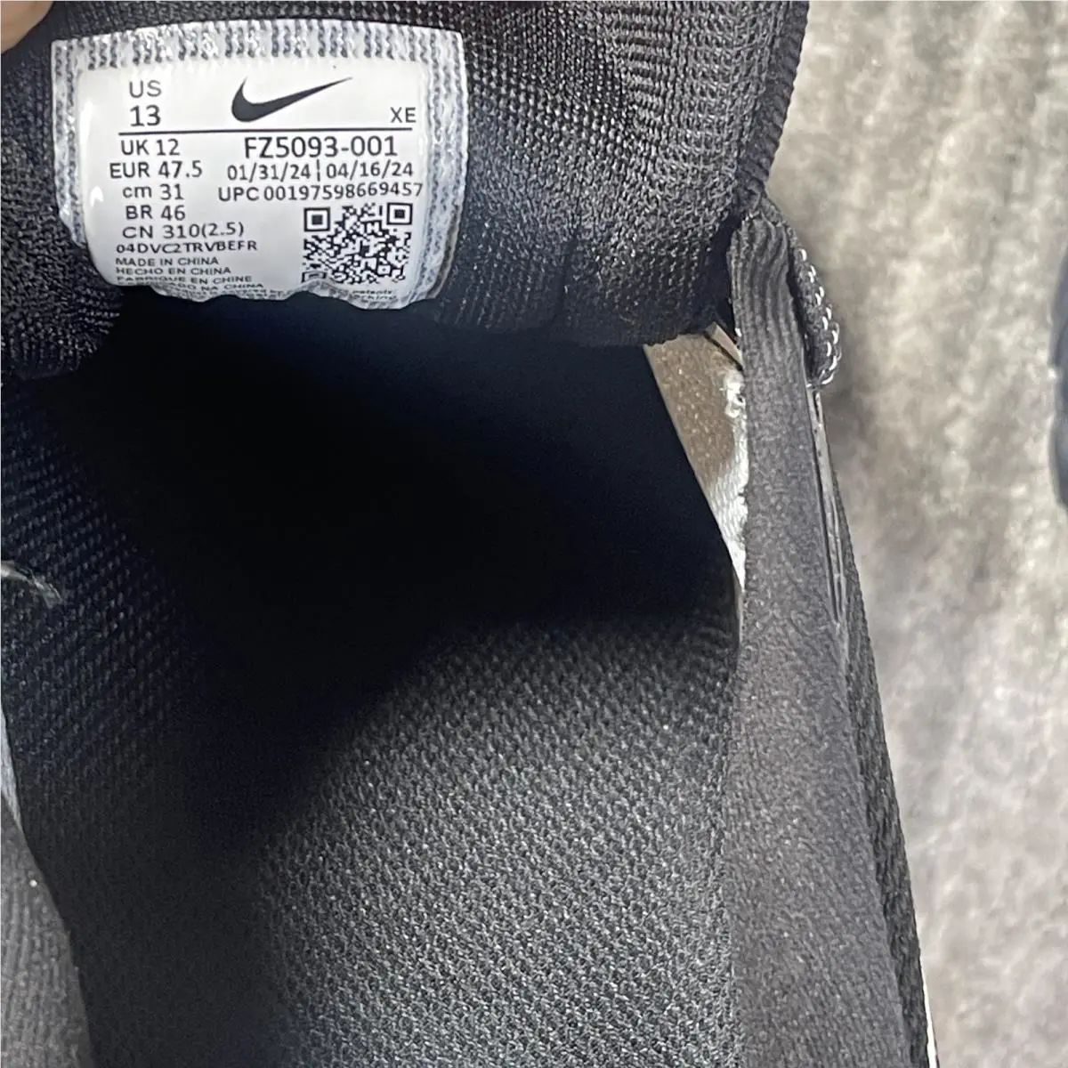 Nike shoes - Nike Air Zoom Pegasus - Air Zoom Pegasus - fz5093-001 - Black 6