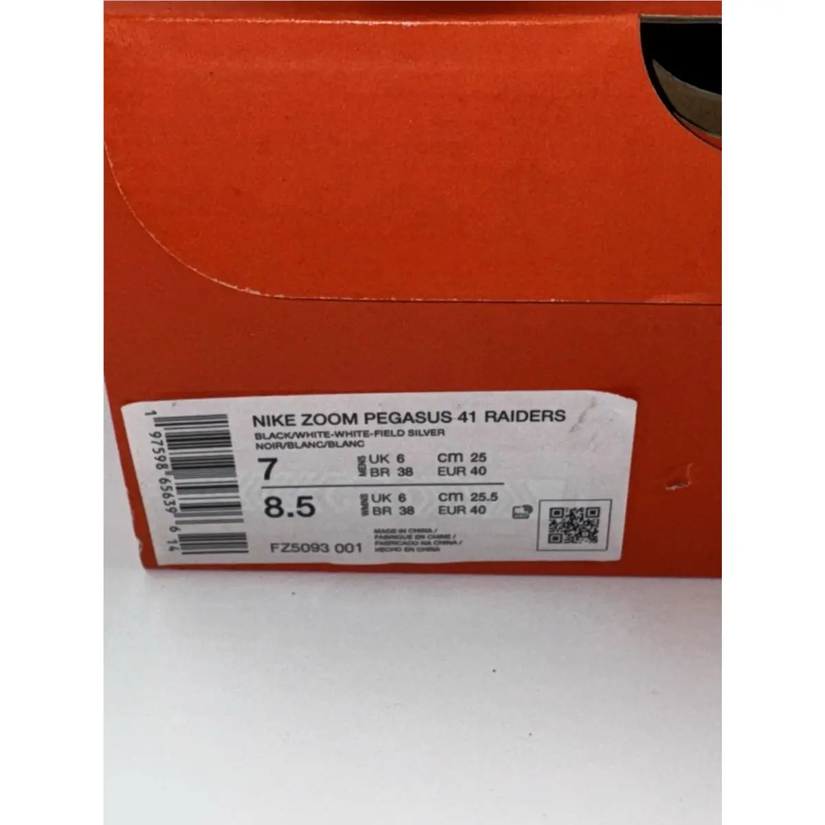 Nike shoes - Nike Zoom Pegasus 4 - Zoom Pegasus - FZ5093-001 - Black (UPC: 197598656396) 4