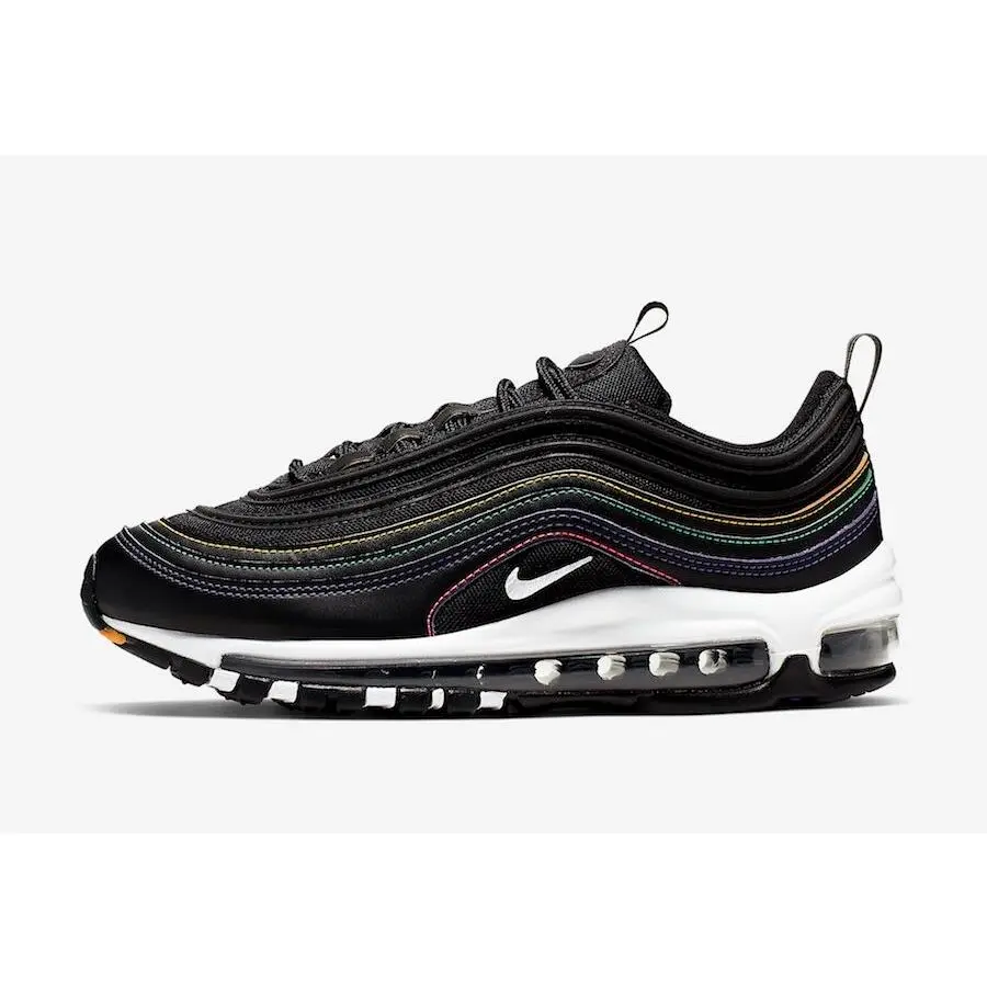 Air Max 97 Nby Multicolor Black White Womens Shoes CK0738-001 Size 6 by Nike