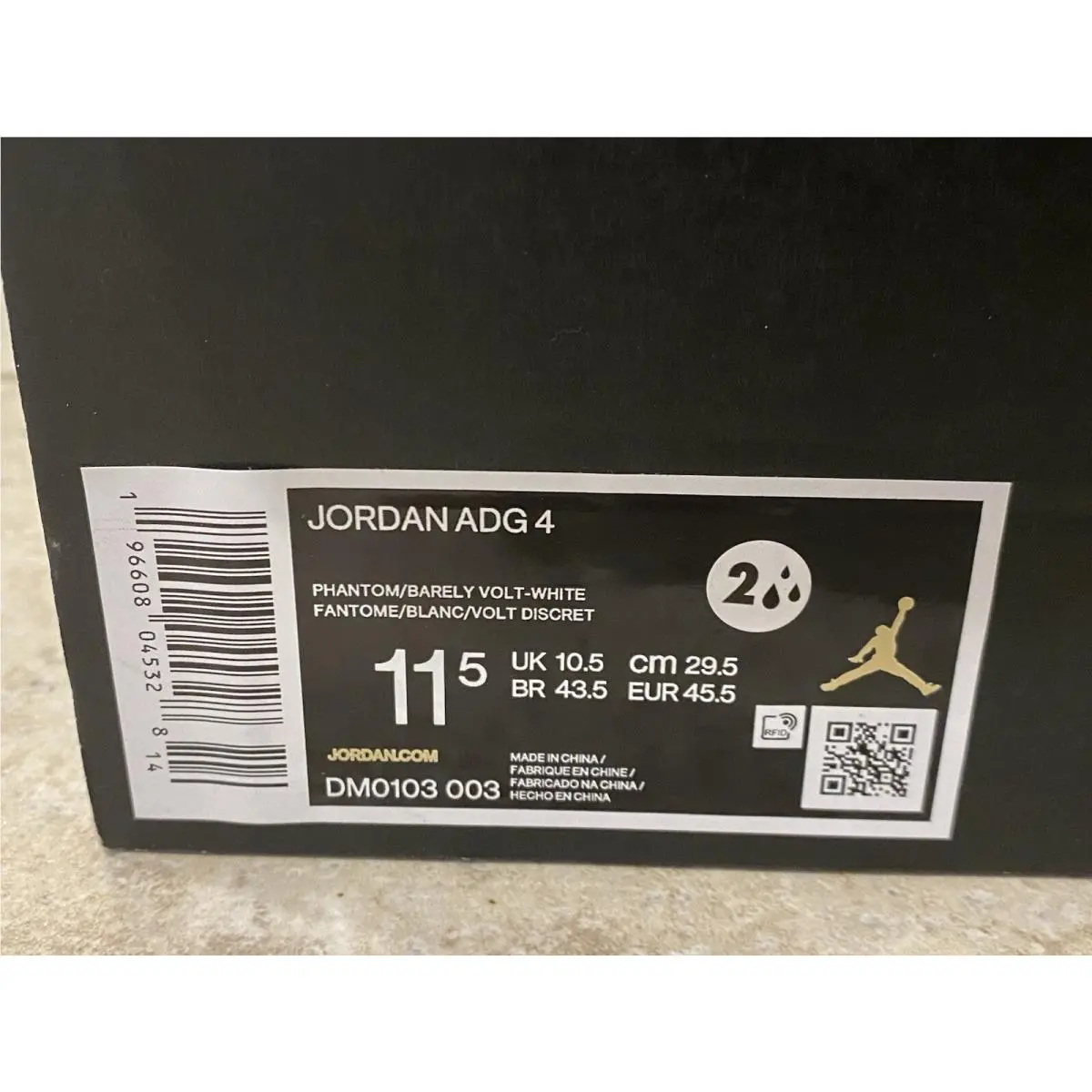 Nike shoes - Jordan ADG - ADG - DM0103 003 - Gray 1