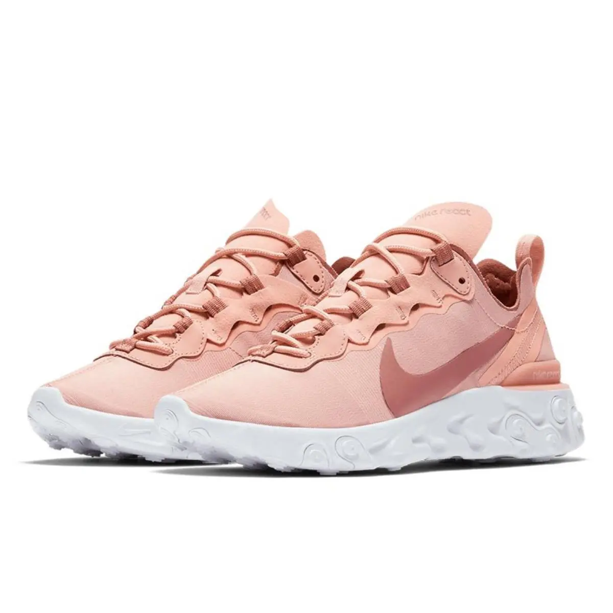 Nike shoes - Nike React Element 55 - React Element - BQ2728-200 - Particle Beige/White/Smokey Mauve (UPC: 882801948268) 0
