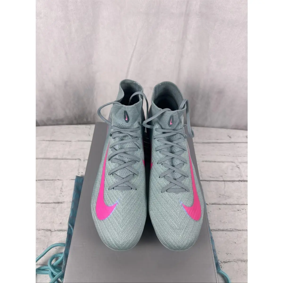 Nike shoes - Nike Zoom Superfly 10 Elite FG - FQ1454-301 - Ocean Cube / Pink Blast (UPC: 197862732979) 6