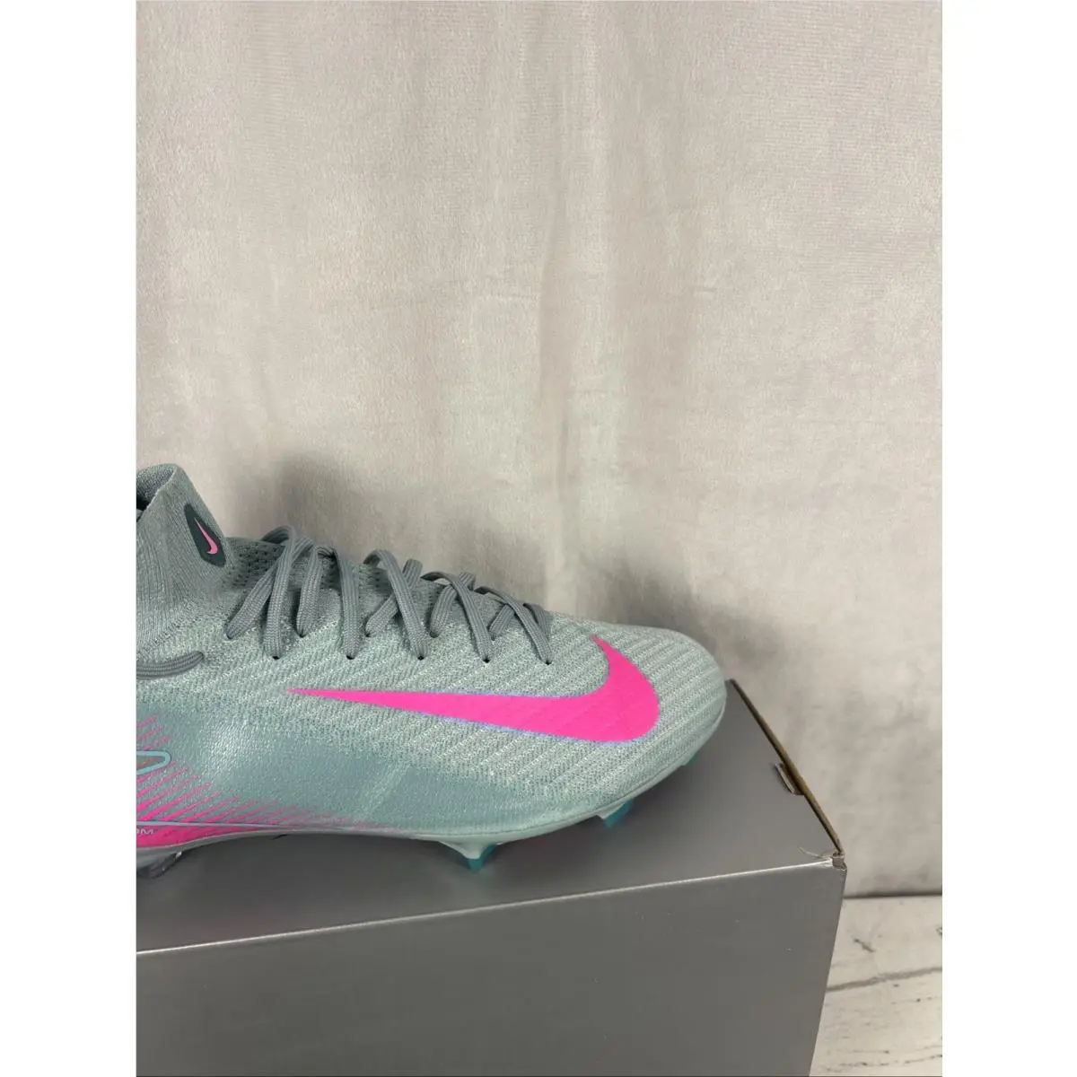 Nike shoes - Nike Zoom Superfly 10 Elite FG - FQ1454-301 - Ocean Cube / Pink Blast (UPC: 197862732979) 2