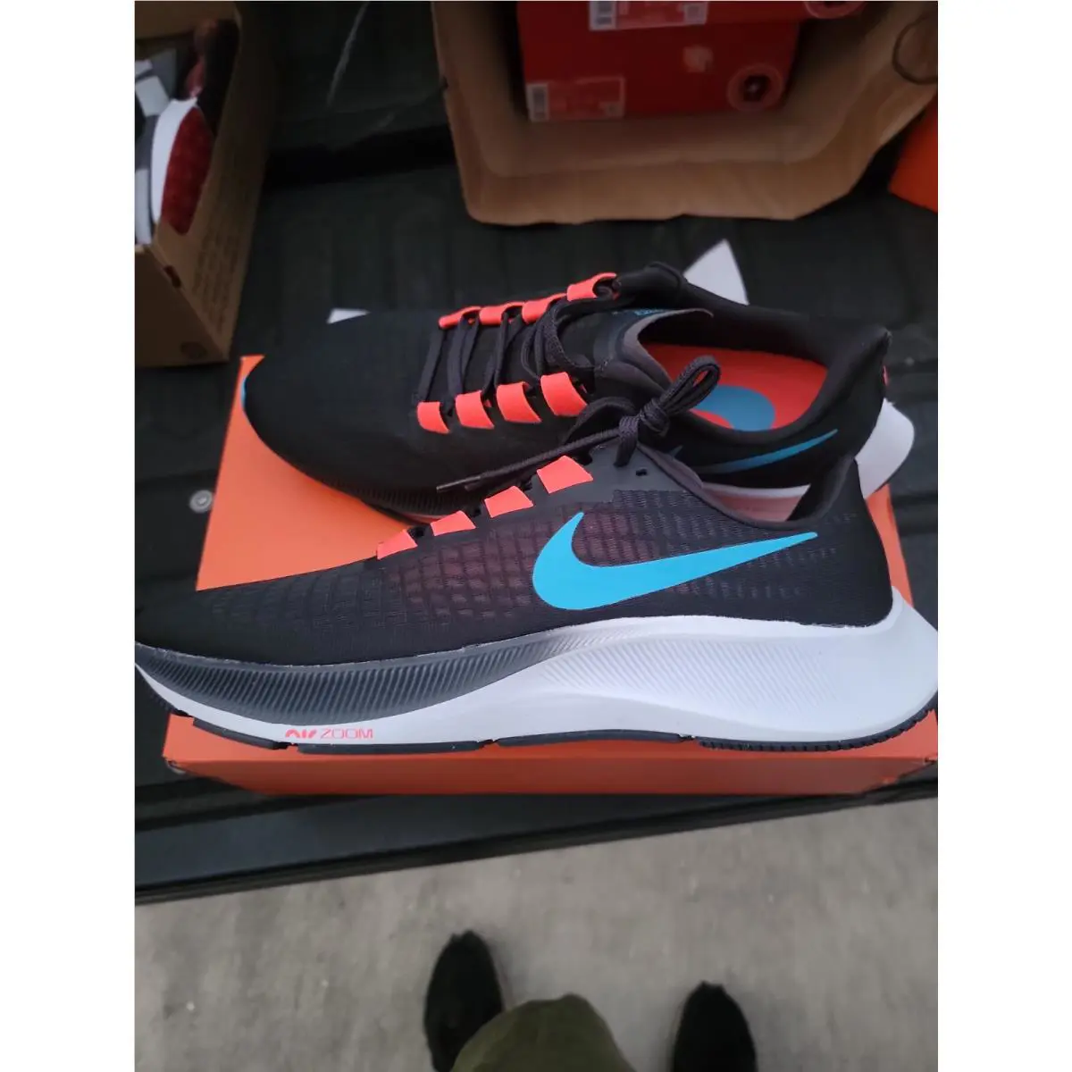 Nike shoes - Nike Air Zoom Pegasus - Air Zoom Pegasus - Black (UPC: 194500801622) 1