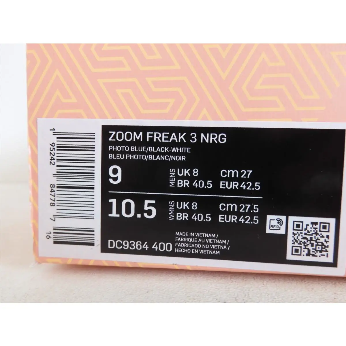 Nike shoes - Nike Zoom Freak - Zoom Freak - DC9364-400 - Blue (UPC: 195242847787) 4