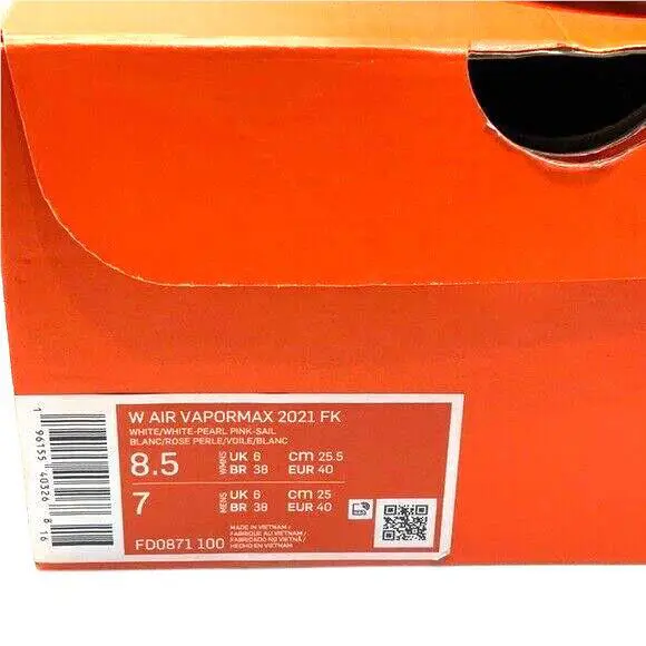 Nike shoes - Nike Air VaporMax 2021 - Air VaporMax - Yellow (UPC: 196155403268) 3