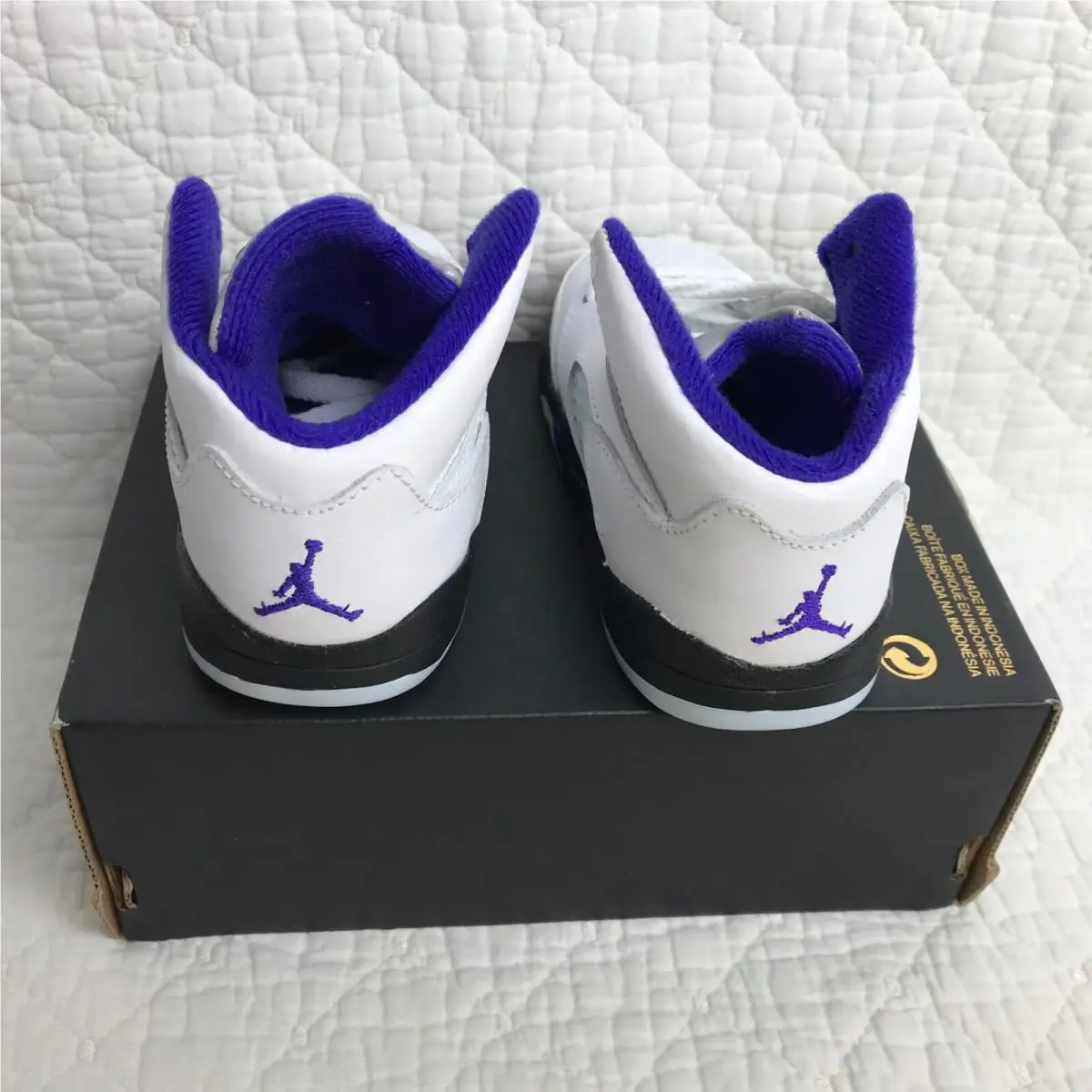 Nike shoes - Air Jordan 5 - Air - 440890-141 - White/Dark Concord-black 4