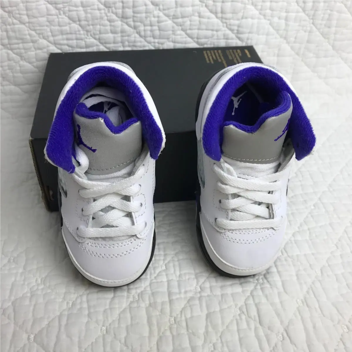 Nike shoes - Air Jordan 5 - Air - 440890-141 - White/Dark Concord-black 7