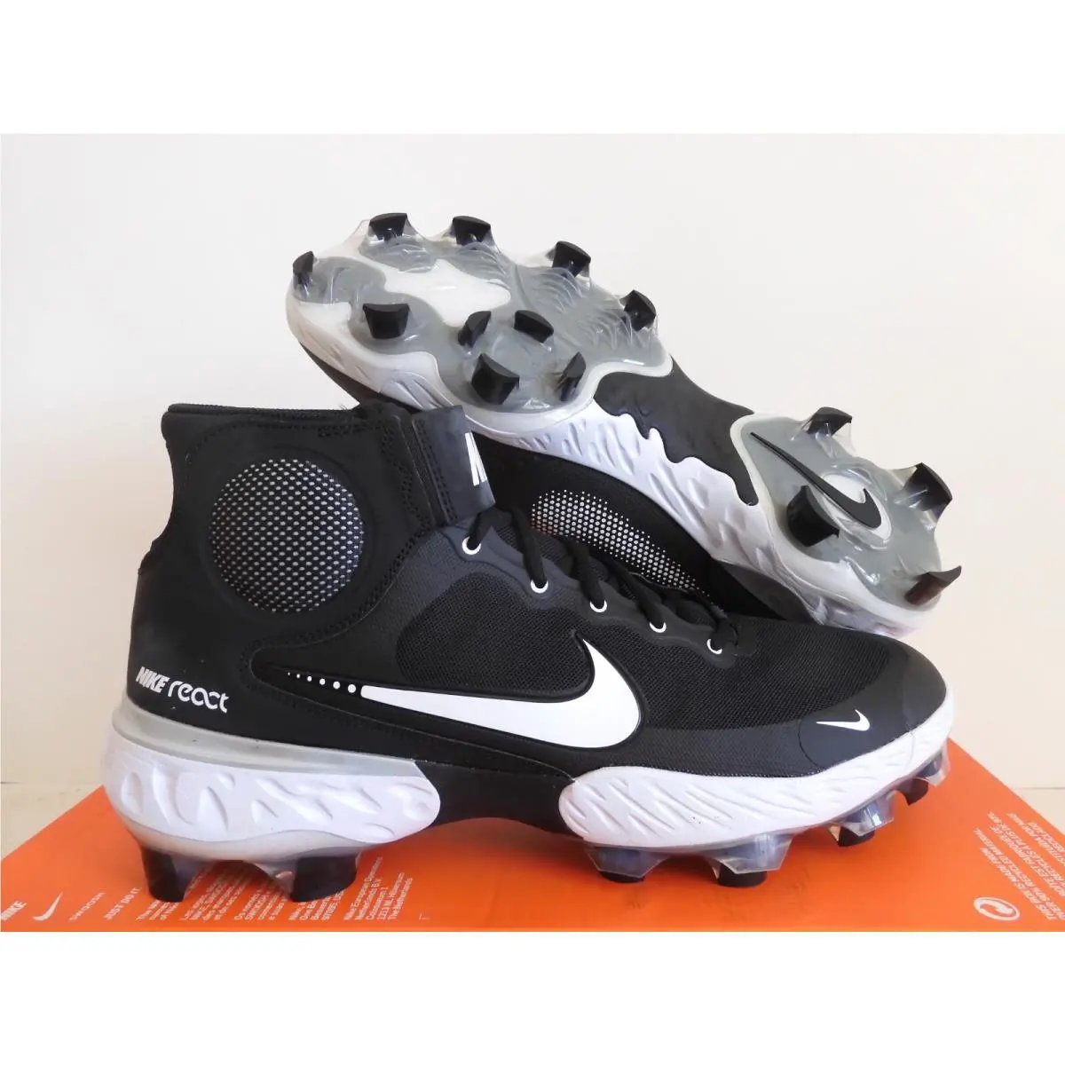 Nike Alpha Huarache Elite 3 Mid Mcs Gen P Baseball Cleats Sz 15 CZ4455-003