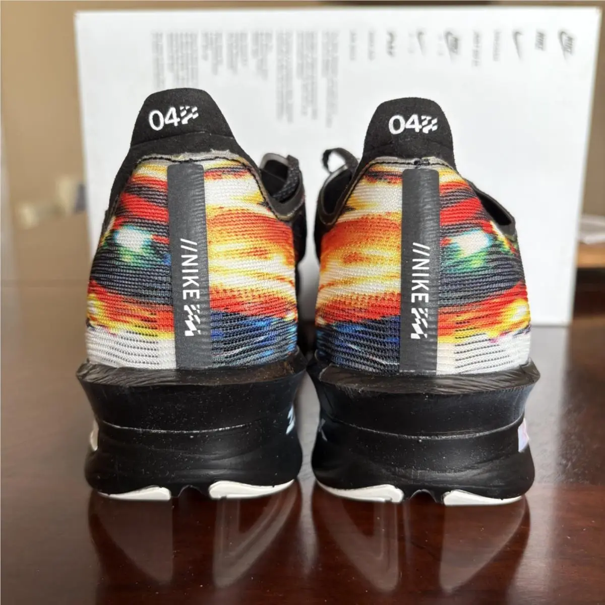 Nike shoes - Nike ZoomX Vaporfly Next% 4 PRM - IB8167-999 - Multi-color / Black-White-Sail 3